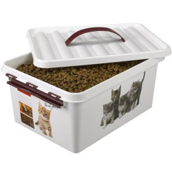Box de rangement Q-line Pet Décor 15L – Organisez avec style | SUNWARE
