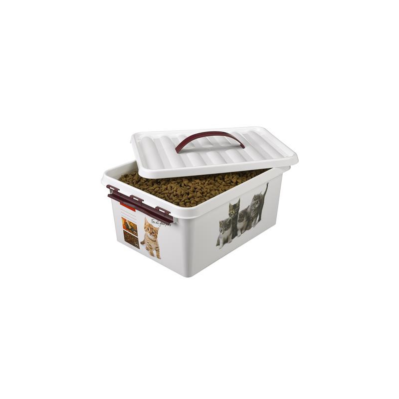 Box de rangement Q-line Pet Décor 15L – Organisez avec style | SUNWARE