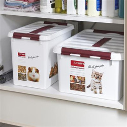 Box de rangement Q-line Pet Décor 15L – Organisez avec style | SUNWARE
