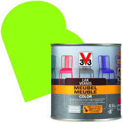 Vernis Meuble Color Pomme Satiné 0,5L V33 – Aspect Satiné | V33