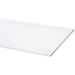 Panneau mélaminé blanc 250x60x1.8cm CANDO – Idéal meubles | CANDO
