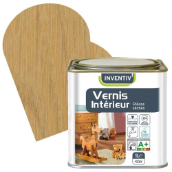 Vernis Intérieur incolore satiné 1L – Finition élégante | INVENTIV