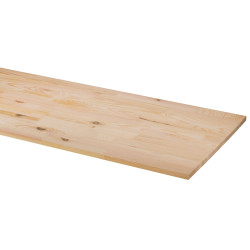Tablette en pin massif Eliotty 200 x 50 cm – solide et durable
