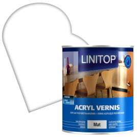 Vernis pour meuble Acryl mat 0,75 L LINITOP