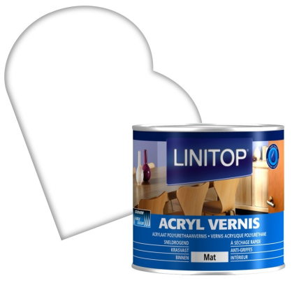 Vernis pour meuble Acryl mat 0,25 L LINITOP