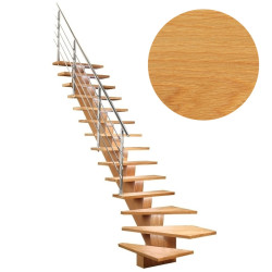 Escalier Kalea 1/4 tournant gauche Comanche pure SOGEM