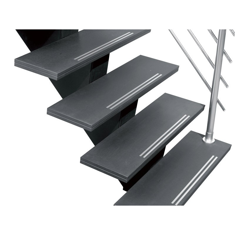 Escalier Gomera droit SOGEM marches alu - Escalier fixe | SOGEM