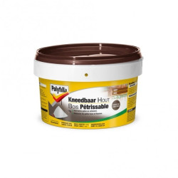 Reboucheur Bois Pétrissable chêne foncé 0,5 kg POLYFILLA