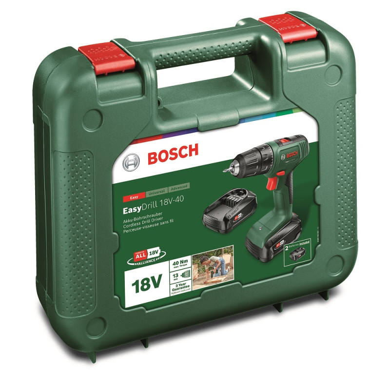 Perceuse-visseuse sur batterie Easy Drill 18V-40 18 V BOSCH Perceuse-visseuse sur batterie Easy Drill 18V-40 18 V BOSCH