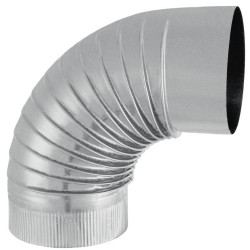 Coude 90° Inox Ø 153 mm EUROTIP – Raccord Cheminée | EUROTIP Coude 90° Inox Ø 153 mm EUROTIP – Raccord Cheminée | EUROTIP