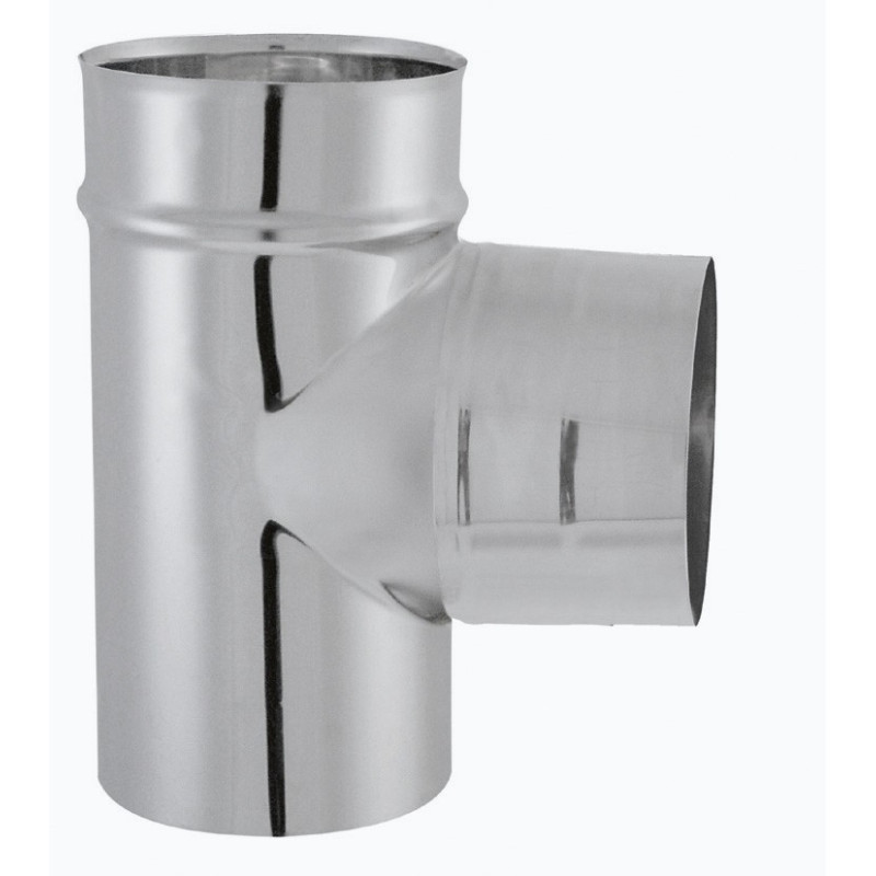 Té 90° inox Ø 125 mm EUROTIP