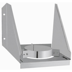 Bride et support mural Ø 125 mm EUROTIP – Installation facile | EUROTIP