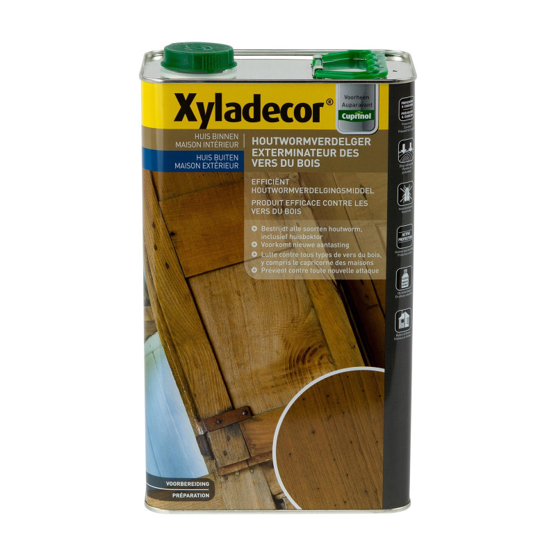 Exterminateur des vers du bois incolore 5 L XYLADECOR