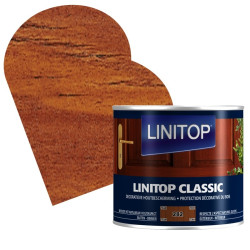 Lasure Classique Teck 0,5 L LINITOP – Protection du bois | LINITOP