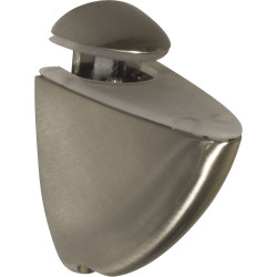 Console Pélikan nickelée 28mm – Support solide pour étagère | TEKNIBOX