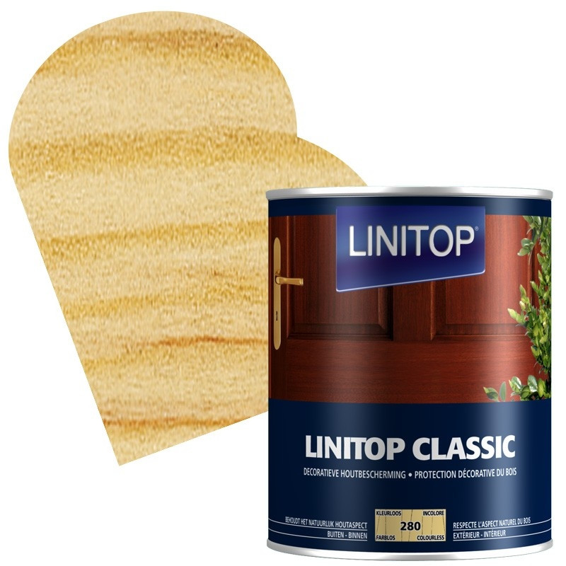 Lasure Classic incolore 1 L LINITOP