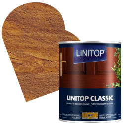 Lasure Chêne Moyen 1L LINITOP – Protection Bois | LINITOP