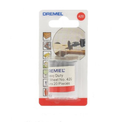 Disque à tronçonner DREMEL 24mm – Lot de 20 | DREMEL
 Disque à tronçonner DREMEL 24mm – Lot de 20 | DREMEL