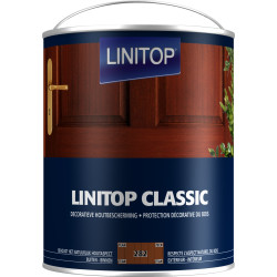 Lasure Classique Teck 2,5 L LINITOP – Protection du bois | LINITOP