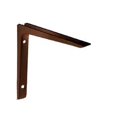 Console aluminium noire 15x20 cm – Élégance murale | TEKNIBOX