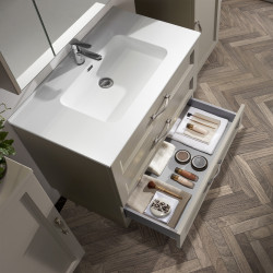 Plan de toilette Rondo Soft Touch 80cm – Élégance | ALLIBERT

