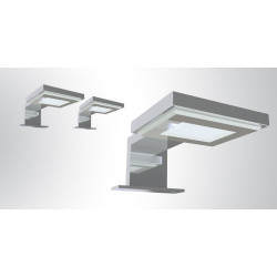 Applique LED Carrée Salle de Bain – Éclairage Moderne | ALLIBERT


