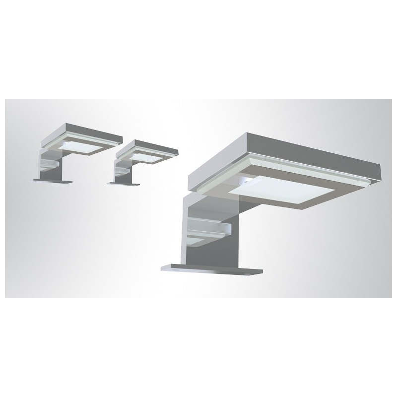 Applique LED Carrée Salle de Bain – Éclairage Moderne | ALLIBERT


