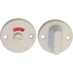 Rosace WC blanche – Fermeture sécurisée | LINEA BERTOMANI