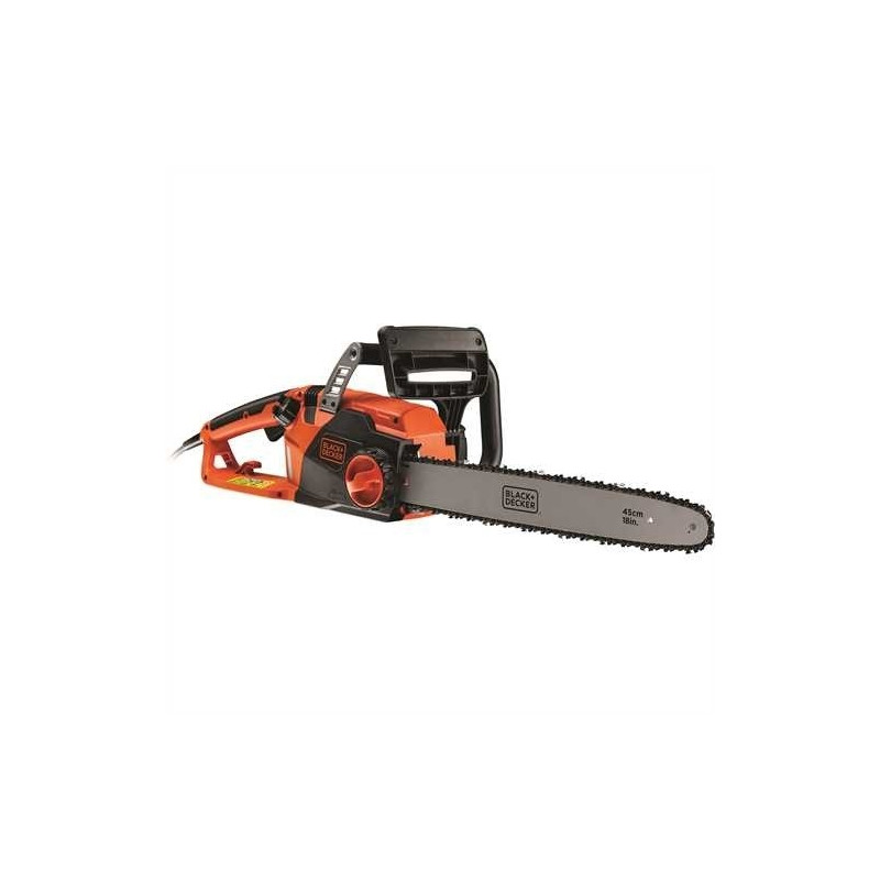 Tronçonneuse électrique 2200 W avec chaine chrome Carlton BLACK+DECKER