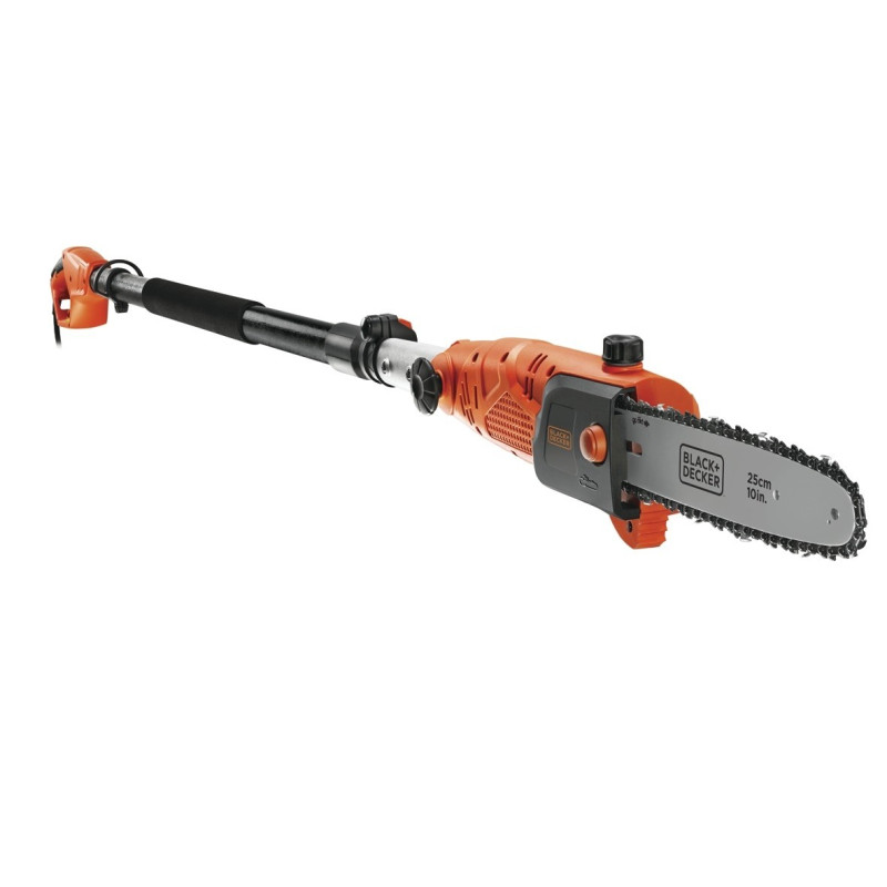 Elagueur télescopique électrique 750 W 1,74 m à 2,44 m BLACK+DECKER