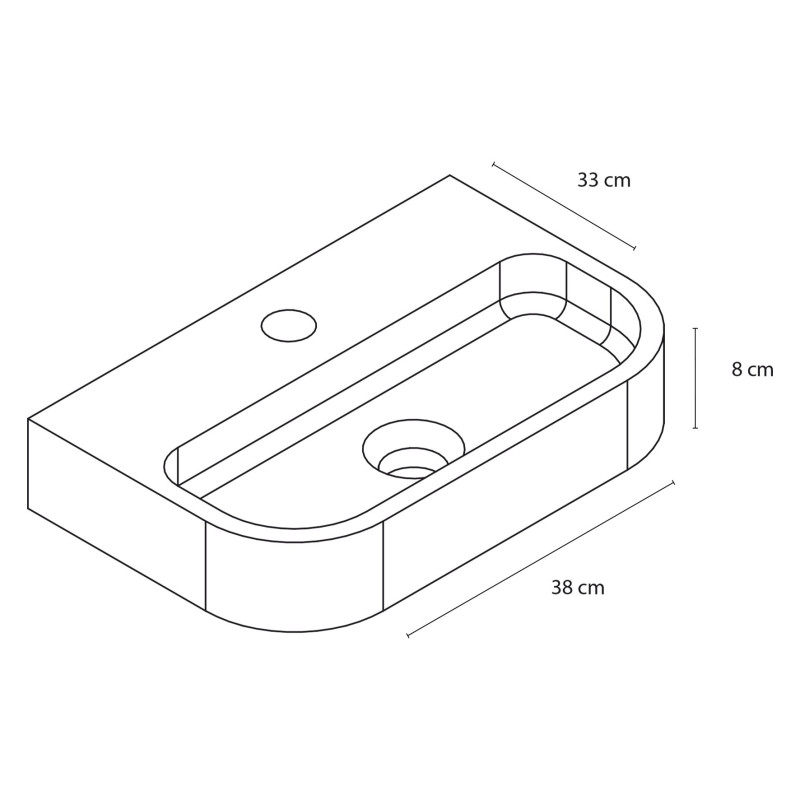 Lave mains OVAL Lave mains OVAL