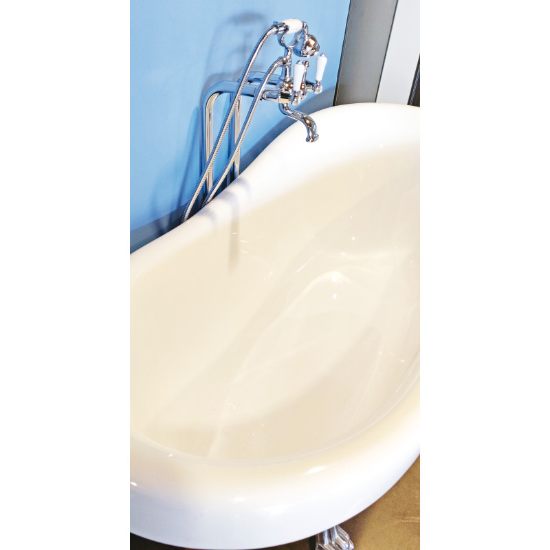 Baignoire îlot Retro 1900 170 x 75 cm ONDÉE Baignoire îlot Retro 1900 170 x 75 cm ONDÉE
