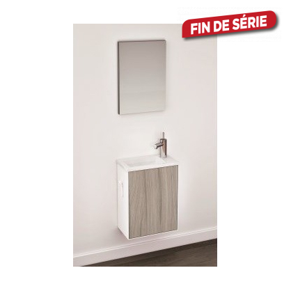 Meuble lave-mains Up sandy grey 40 cm LAFINESS