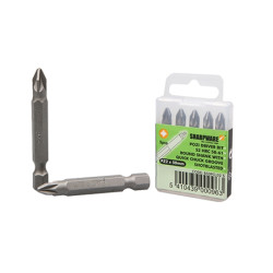 Embout Pozidriv PZ3 1/4 – Lot de 5 pièces pour vissage | SHARPWARE