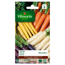 Semences de carotte Mix Colors VILMORIN