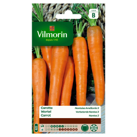 Semences de carotte Nantaises améliorées 3 6 g VILMORIN