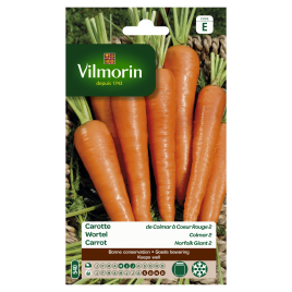 Semences de carotte Colmar à Coeur Rouge 2 20 g VILMORIN