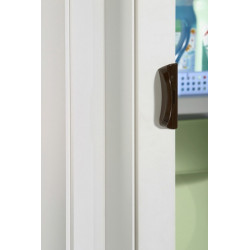 Porte accordéon Una blanche – Pratique et élégante | GROSFILLEX
