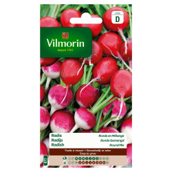 Semences Radis Rond Mélange VILMORIN – Facile à cultiver | VILMORIN