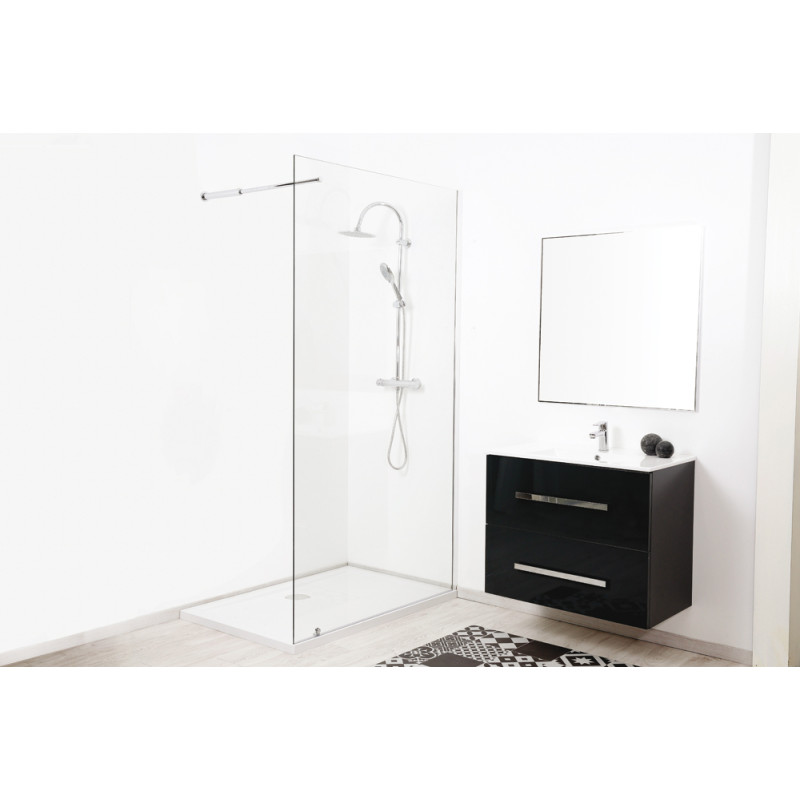 Receveur de douche Bull blanc rectangle 80 x 120 cm ONDÉE Receveur de douche Bull blanc rectangle 80 x 120 cm ONDÉE