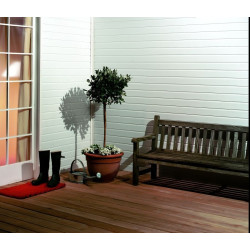 Lambris PVC Blanc 260x10cm – Facile à poser | DUMAPLAST