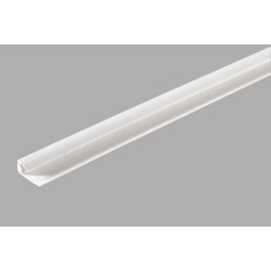 Moulure de départ PVC blanche 260cm DUMAPLAST – Finition parfaite | DUMAPLAST