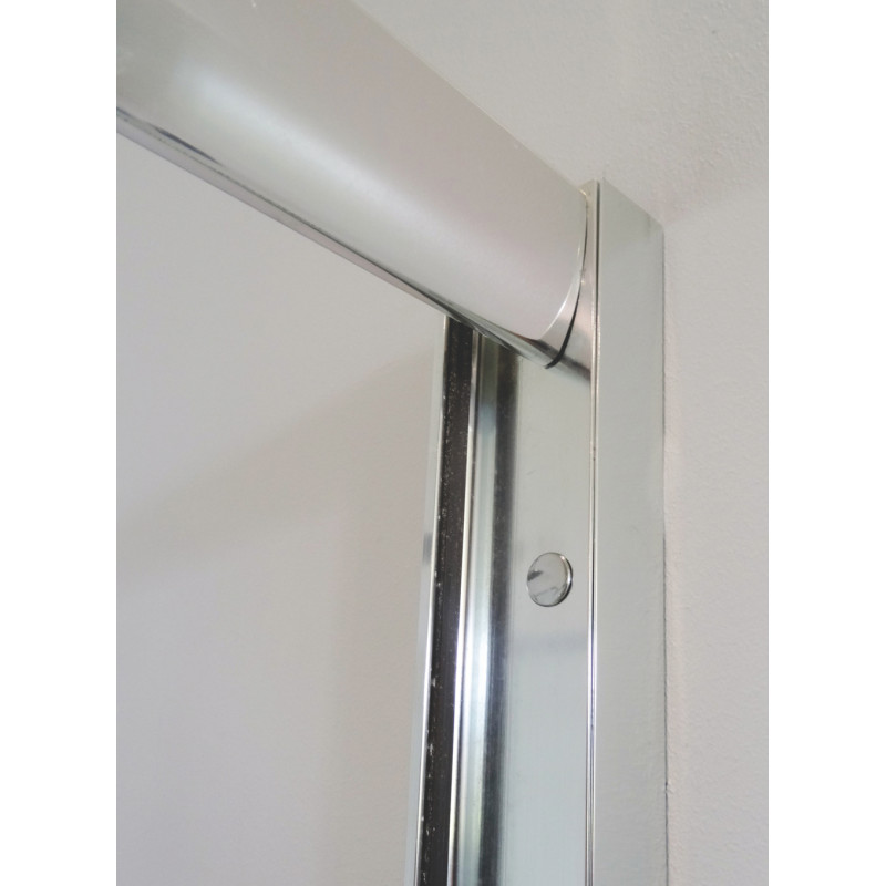 Porte de douche pivotante blanche Shiva 80 x 190 cm ONDÉE Porte de douche pivotante blanche Shiva 80 x 190 cm ONDÉE