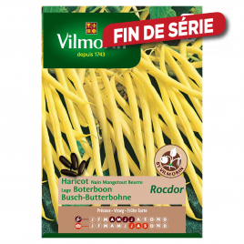 Semences de haricot nain Mangetout Beurre Rocdor 125 g VILMORIN