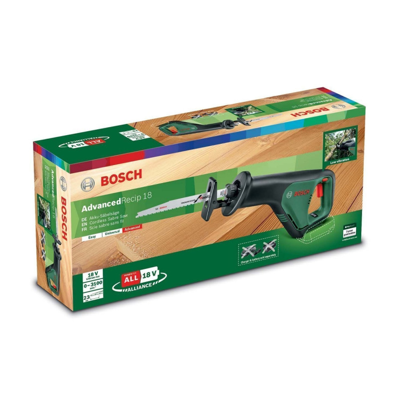 Scie sabre sur batterie Advanced Recip 18 V BOSCH