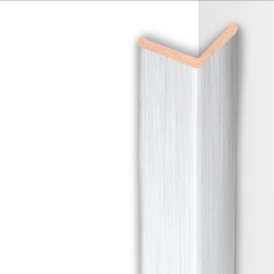 Moulure d'angle blanc candela 22 x 22 mm 260 cm