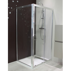 Paroi de douche fixe Ekla 90 x 185 cm ONDÉE Paroi de douche fixe Ekla 90 x 185 cm ONDÉE