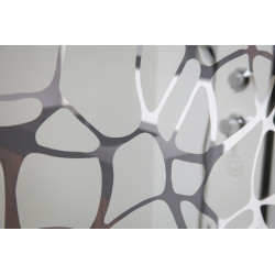 Paroi de douche avec sérigraphie Alea 80 x 200 cm ONDÉE Paroi de douche avec sérigraphie Alea 80 x 200 cm ONDÉE