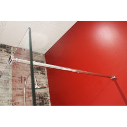 Barre de fixation murale inox pour douche de 69 à 120 cm ONDÉE