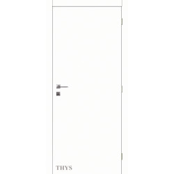 Bloc-porte S63 THYS Platina Blanc 78x201,5cm Lisse | THYS